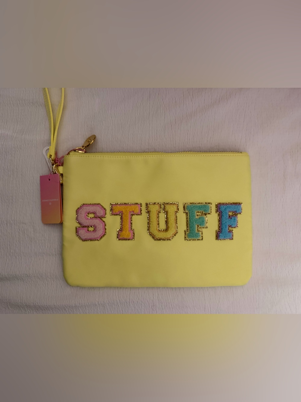 Stoney Clover Lane x TargeYellow 'STUFF' Wristlet Pouch